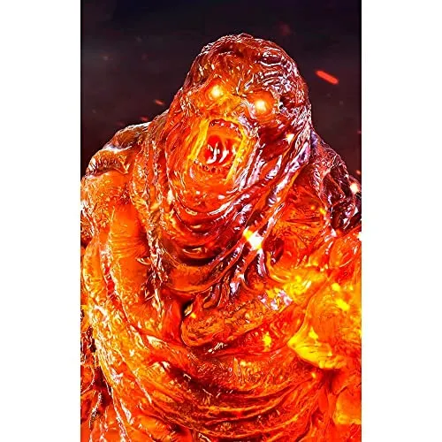 Iron Studios & MiniCo FFH Molten Man 1/10 Art Scale Figur