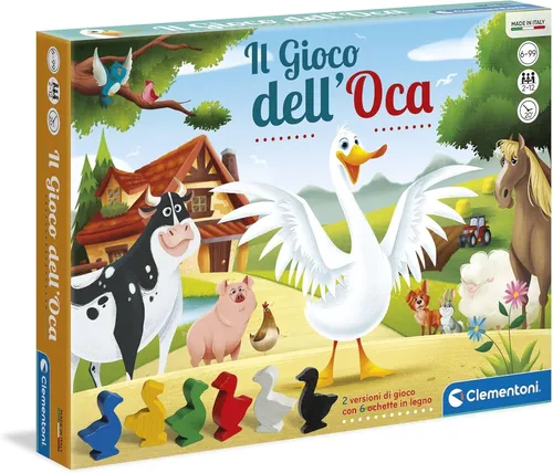 Clementoni Il Gioco Dell 'Oca – Brettspiel (Multi) von Clementoni