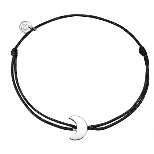 Glanzstücke München Damen Mond Armband aus 925/- Sterling Silber - Armbänder & Charm-Anhänger: Flexibel einstellbar von 15,0 bis 22,0 cm, rhodiniert für zusätzlichen Glanz und Langlebigkeit.