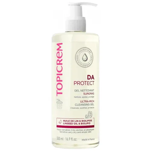 Topicrem DA Rückfettendes Reinigendes Gel 500 ml ist ein Gel, das jede empfindli