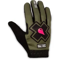 Muc-Off MTB Gloves - Green Unisex Erwachsene - Fahrradbekleidung mit optimalem Grip und Komfort für Mountainbiker, ideal für jedes Wetter