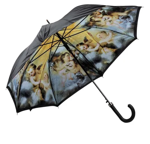 Luckyweather not just any other day Stockregenschirm Regenschirm Motiv ENGEL IN DEN WOLKEN Double Layer