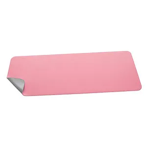 SIGEL Schreibtischunterlage rosa/silber Lederimitat 80,0 x 30,0 cm, 1 St.