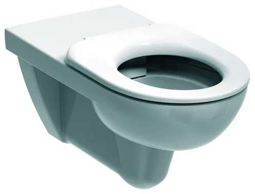 Geberit Renova Comfort Wand-WC Tiefspüler Rimfree 208570000 - Wandhängendes Rimfree Tiefspül-WC in modernem Design, pflegeleicht und hygienisch für Ihr Badezimmer.