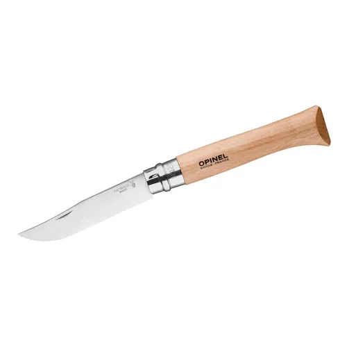 Opinel No 12 Sägezahnung - Braun - Taschenmesser mit einklappbarer Sägezahnung, ideal für Camping und Trekking. Entdecken Sie die Qualität von Opinel im Bergfreunde.de Online-Shop!
