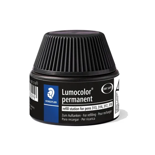 Produktbild Lumocolor 487179 Nachfülltinte schwarz 15 ml permament 296,70€/L