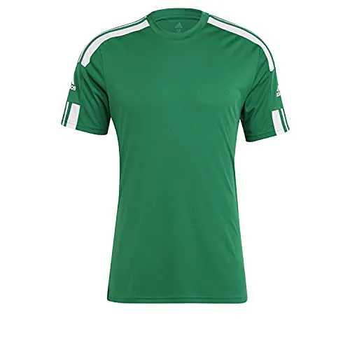 adidas Herren Squadra 21 Jersey, Team Green / White, S