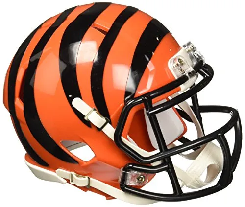 NFL Riddell Football Speed Mini Helm Cincinnati Bengals - Fanartikel für Cincinnati Bengals-Fans, detailgetreu und ideal für Sammler oder als Geschenk.