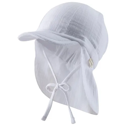 Sterntaler - Kid's Schirmmütze Nacken Uni Cotton - Cap Gr 53 cm grau