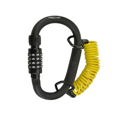 FISCHER Karabiner-Fahrradschloss Länge: 1.500 mm