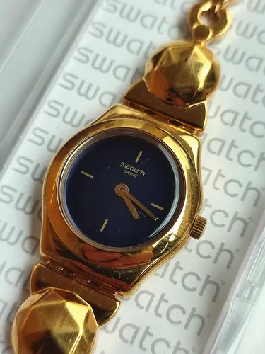 SWATCH+IRONY LADY LADY+YSG153G GOLDIG+NEU/NEW