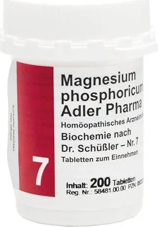 BIOCHEMIE Adler 7 Magnesium phosphoricum D 6 Tabl. 200 St