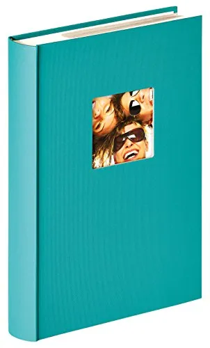 Einsteckalbum Fun 300 Fotos 10x15 cm petrolgrün - Fotoalbum für 300 Fotos im Format 10x15 cm, mit stilvollem petrolgrünen Papiereinband - perfekt für kreative Erinnerungsaufbewahrung!