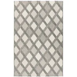 Produktbild Kayoom Flachwebeteppich Splash 800 Creme/Grau – 160x230 cm