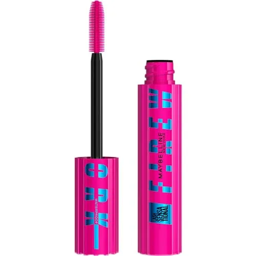 Maybelline New York Lash Sensational Firework Waterproof Mascara, schwarze, wasserfest Wimperntusche für maximal lange und voluminöse Wimpern, 10 ml
