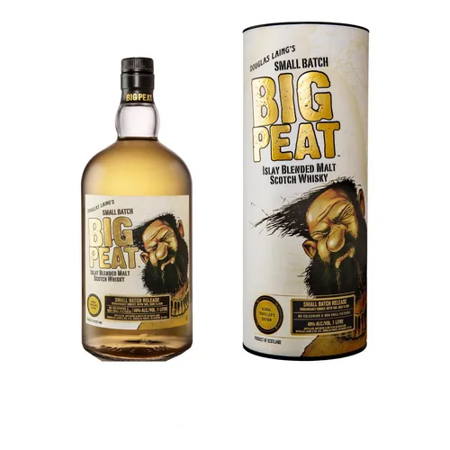Douglas Laing Big Peat Islay Blended Malt Scotch Whisky 48% 1L