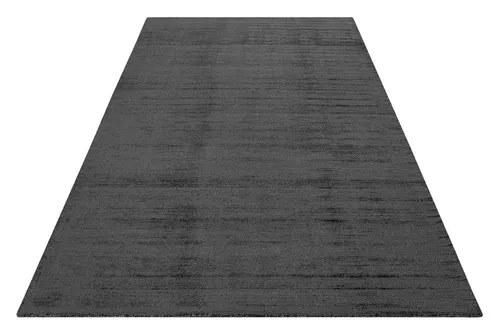 Esprit Teppich Gil, handgewebt, grau 70x140 cm - Teppich aus 100% Polyester, handgewebt und pflegeleicht. Mit schimmernder Farbbrillianz und Melangeeffekt für stilvolle Akzente in Ihrem Zuhause.