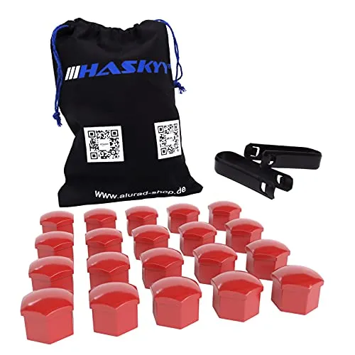 20x Radschraubenkappen SW17 Radmutternkappen UNIVERSAL Kunststoff Kappen Abdeckungen