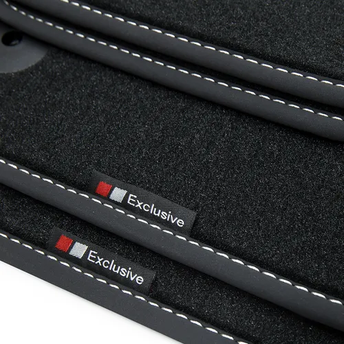 Exclusive Design Fußmatten für Skoda Yeti (2009-2017) - Premium Velours Fußmatten für Skoda Yeti, 100% passgenau mit einfacher Installation und rutschfestem Design. Ideal für perfekten Schutz und Komfort im Innenraum.