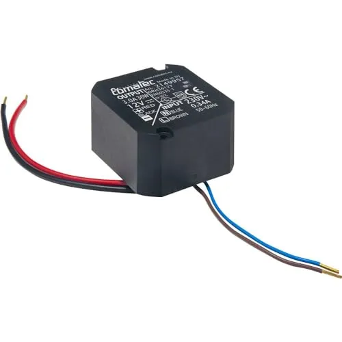 Comatec ORH3612Y Schaltnetzteil 12 V 3.0 A 36 W - Sonstige, zuverlässiges Schaltnetzteil mit 36 W Leistung, ideal für Kleingeräte in Haushalten und kontinuierlichen Betrieb.