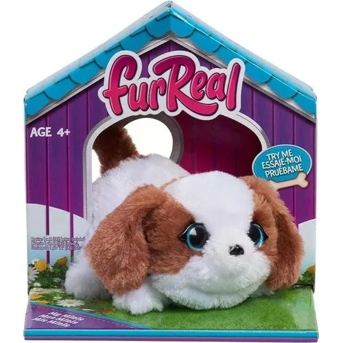 Just Play furReal My Minis Kätzchen - Interaktives Plüschkätzchen mit Bewegung, ideal für Kinder ab 4 Jahren. Es wippt und wedelt beim Streicheln und fördert spielerisch die Tierpflege.