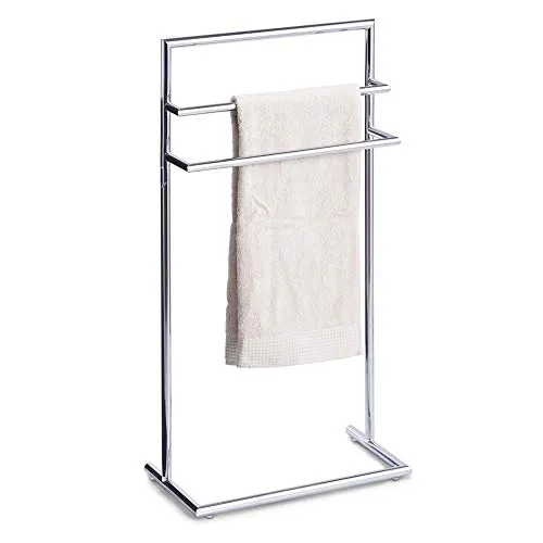 Produktbild Zeller Present Handtuchhalter Silber, eckig