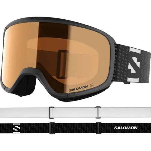 SALOMON AKSIUM 2.0 ACCESS Schneebrille 2026 black/tonic orange