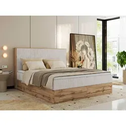 MKS MEBLE Boxspringbett WOOD CLASSIC 180x200 cm von MKS Meble
