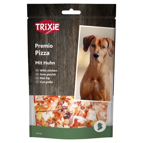 PREMIO Chicken Pizza 100 g - Hundefutter mit 70 % Fleischanteil, reich an Proteinen und mit leckerem Huhn und Hühnerleber