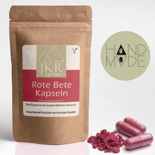 360stk. Rote Bete Kapseln 720mg gemahlene Beete Pulver - vegane Kapseln