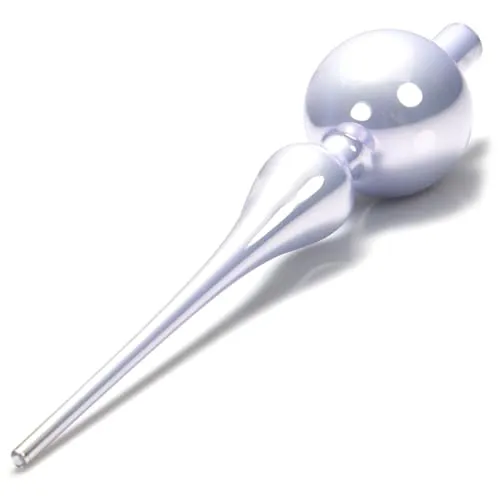 com-four® Weihnachtsbaumspitze glänzend in lila von COM-FOUR