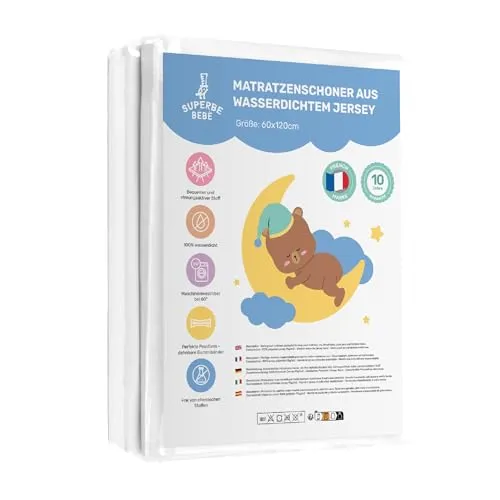 Matratzenschoner 60x120 wasserdichte Matratzenauflage