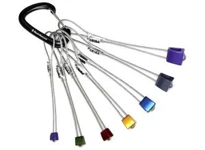 Black Diamond Stopper Set Classic Größe 5-11 - Keile, Friends & Haken – Strapazierfähige Stopper mit vielseitigen Anwendungsmöglichkeiten und abgerundeten Kanten für einfaches Abbauen, ideal für Kletterer.