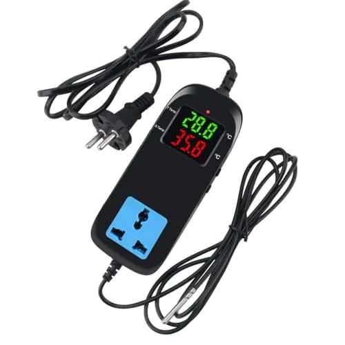 DollaTek -40 ° C-120 ° C Elektronischer Thermostat mit LED-Digitalanzeige, Wechselstrom 90V~250V, Temperaturregler, nützlicher Temperaturregler zur intelligenten Temperaturregelung
