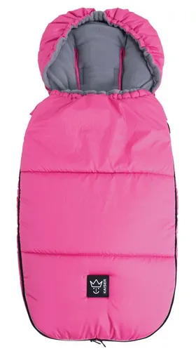 Kaiser Fußsack Lukky - Universal Stroller Footmuff in Rosa - Fussack für Kinderwagen, aus 100% Polyester, ideal für kalte Tage und sorgt für warme Füße.