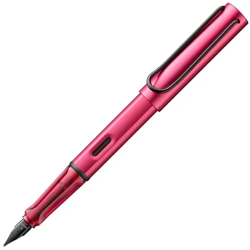 LAMY AL-star fiery Füller - Hochwertiger Füller mit ergonomischem Design und einer federleichten Aluminium-Oberfläche, ideal für stilvolle Schreibarbeiten.