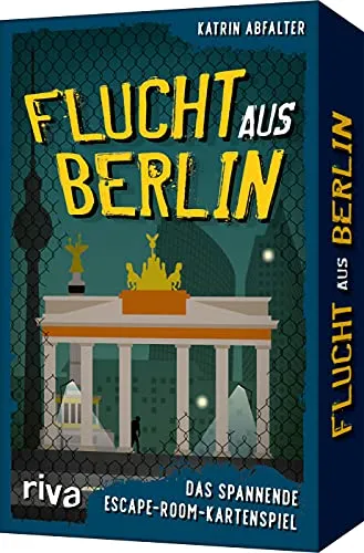 Flucht aus Berlin: Das spannende Escape-Room-Kartenspiel. Das perfekte Geschenk für alle Rätsel-Fans. Im handlichen Kartenformat ideal für unterwegs. Ab 12 Jahren