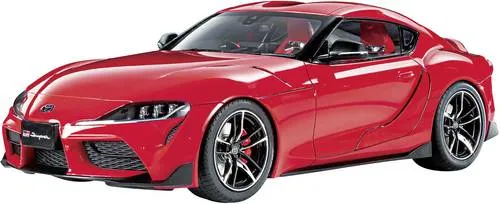 Tamiya 24351 Toyota GR Supra Automodell Bausatz 1:24 - Automodell Bausatz im Maßstab 1:24, detailgetreuer Nachbau des ikonischen Toyota GR Supra mit herausragendem Fahrverhalten und beeindruckendem Design.