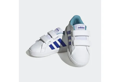 adidas Sportswear GRAND COURT LIFESTYLE HOOK AND LOOP Sneaker für Kinder, Design auf den Spuren des adidas Superstar