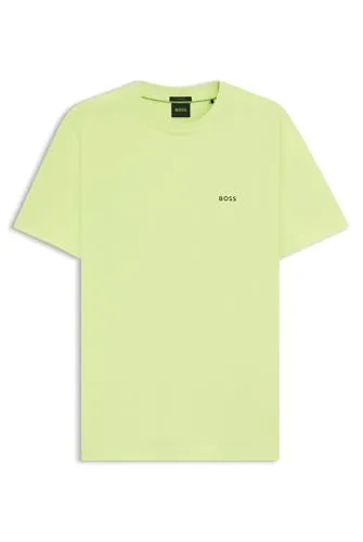 BOSS Tee - Herren T-Shirt mit Logo - Hochwertiges T-Shirt für Herren, gerade geschnitten mit kontrastfarbenem Logo auf der Brust, ideal für lässige Outfits.