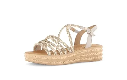 Gabor 64.555 Damen Sandalette in gold von Gabor