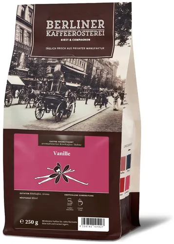 Berliner Kaffeeroesterei DE aromatisierter Kaffee Vanille 1082702