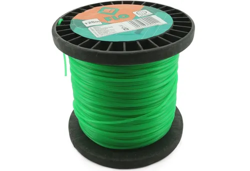 TOYA Trimmerfaden Mähfaden 2,0 mm 120 m Rund Typ 89441, 2 mm Fadendurchmesser