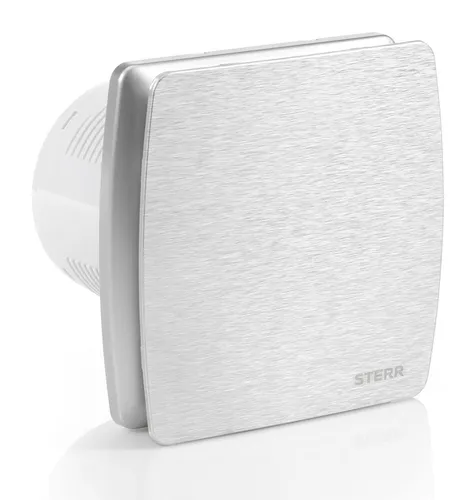 LFS100-QST - Silberner Badventilator (Zeitschaltuhr)