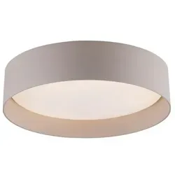 SCHÖNER WOHNEN-Kollektion LED-Deckenleuchte Tavoli – Beige Sand, 28,5 cm - Moderne LED-Deckenleuchte aus Aluminium und Metall. Ideal für stimmungsvolle Beleuchtung in jedem Raum, energieeffizient und langlebig.