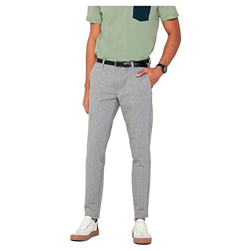 ONLY & SONS ONSMARK Slim Fit Chino Hose - Wanderhosen mit verjüngtem Schnitt, ideal für aktive Tage in der Natur, aus bequemem Materialmix für optimale Bewegungsfreiheit.