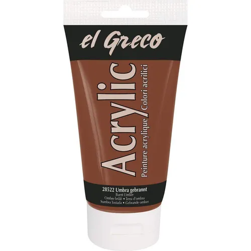 KREUL el Greco Acrylic Umbra gebrannt 150 ml Tube