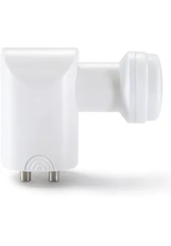 Twin LNB Lypsi 2 von Hama für bis zu 2 Receiver mit Extra Wetterschutzgehäuse