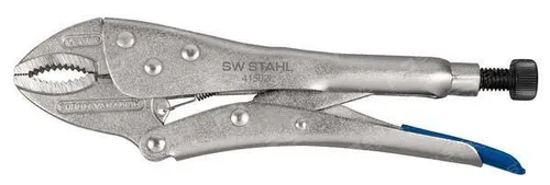 Gripzange 250 mm - Mit geschmiedeten Backen und Drahtabschneider - Zangen für Profis: Robuste Feststellzange aus Chrom-Vanadium-Stahl mit Drahtschneider, ideal für präzise Arbeiten und hohe Belastungen.