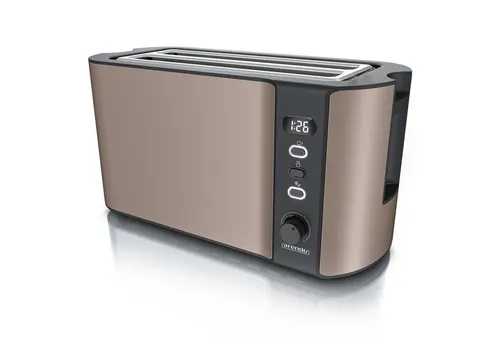 Arendo Toaster, 4-Scheiben Langschlitz mit Display von Arendo